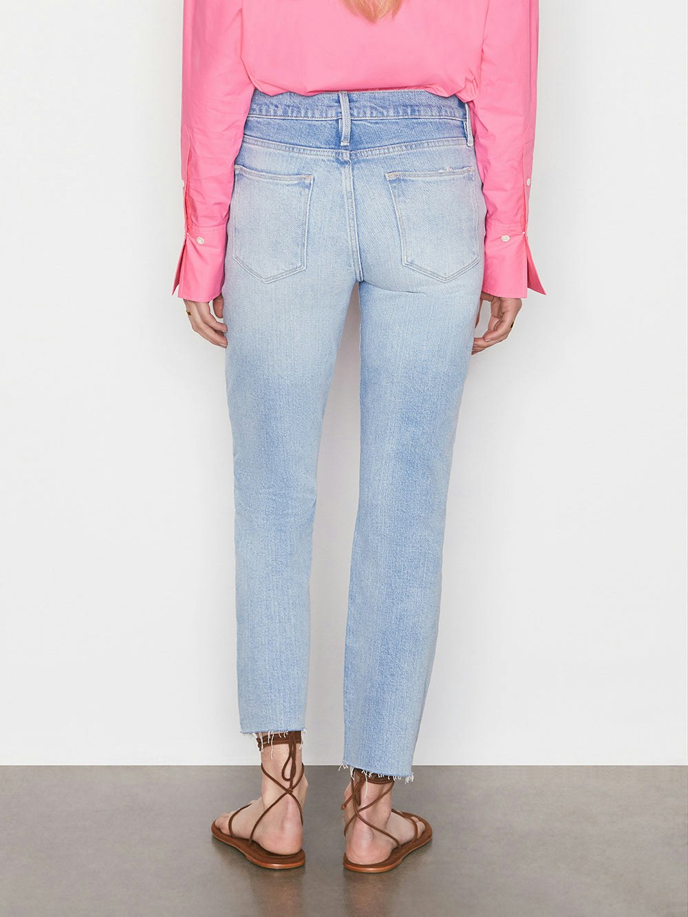 jeans back view